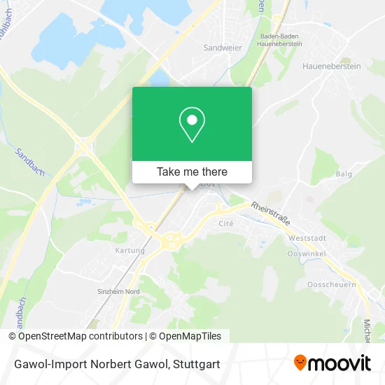 Карта Gawol-Import Norbert Gawol