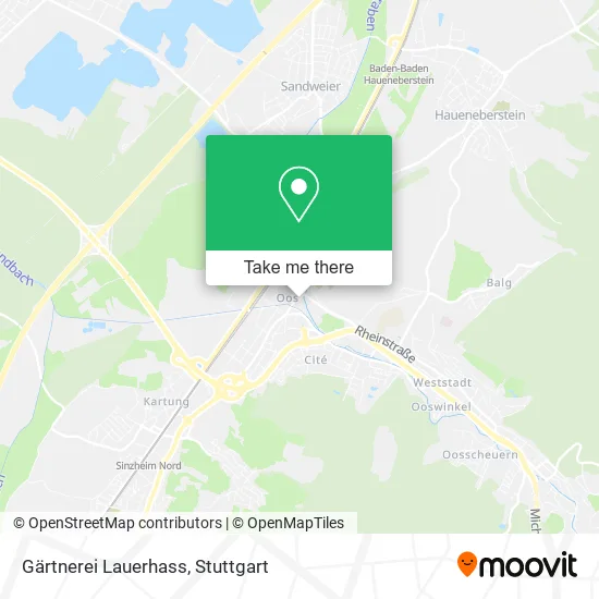 Карта Gärtnerei Lauerhass