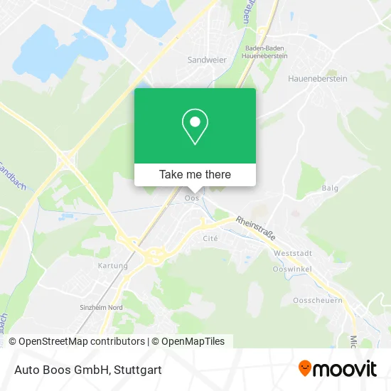 Карта Auto Boos GmbH