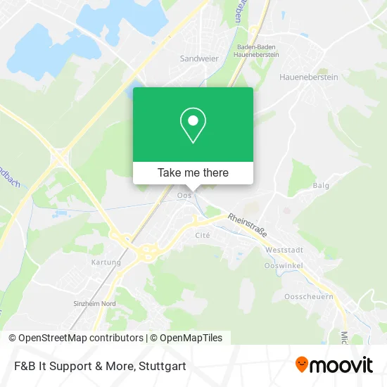 Карта F&B It Support & More