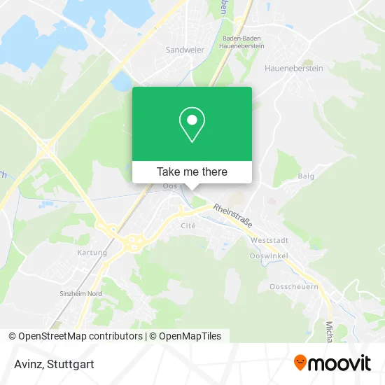 Карта Avinz