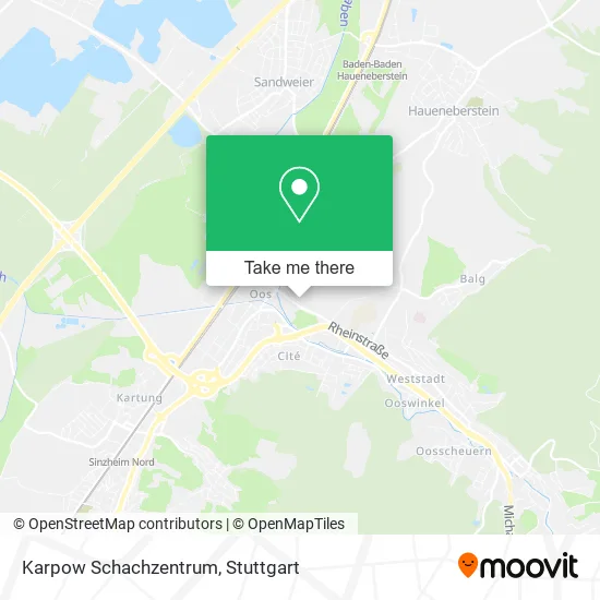 Карта Karpow Schachzentrum