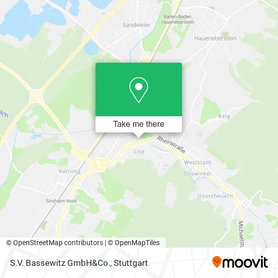 Карта S.V. Bassewitz GmbH&Co.