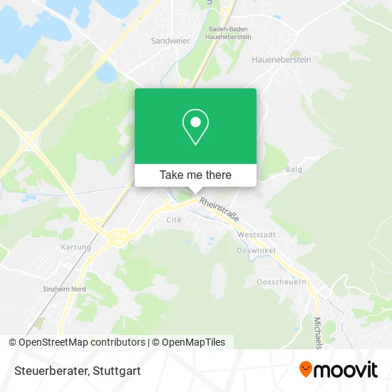 Карта Steuerberater