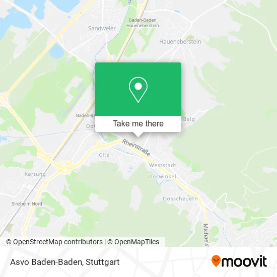 Карта Asvo Baden-Baden