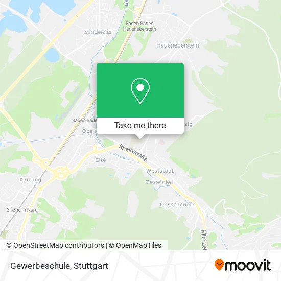 Карта Gewerbeschule