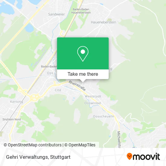 Карта Gehri Verwaltungs