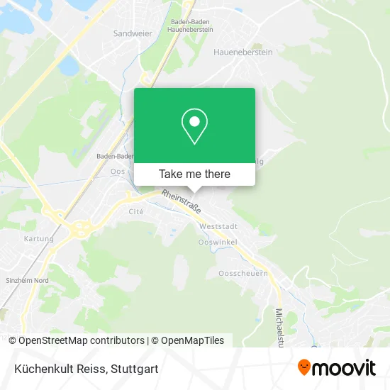 Карта Küchenkult Reiss