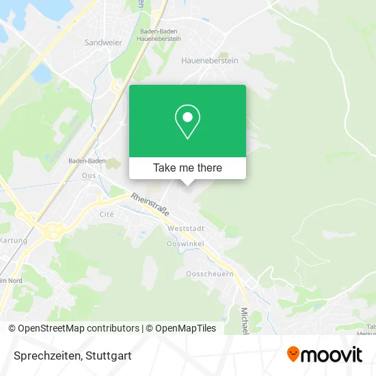 Карта Sprechzeiten