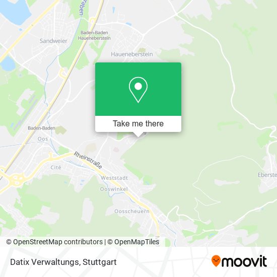 Карта Datix Verwaltungs
