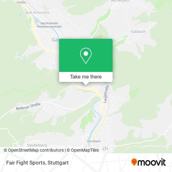 Fair Fight Sports map