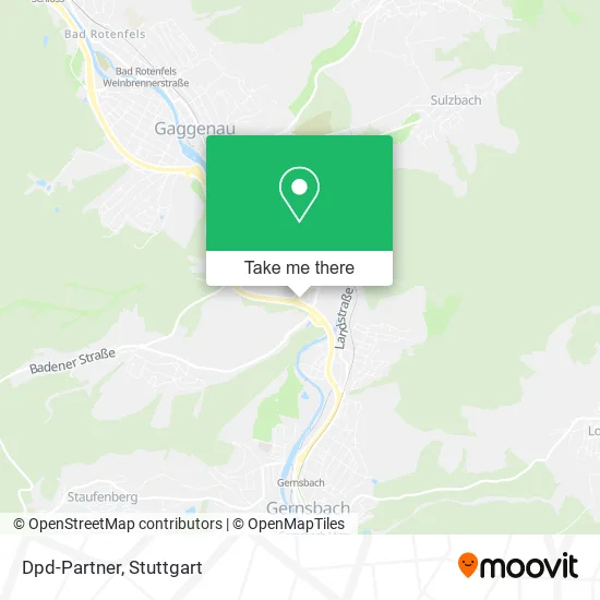 Карта Dpd-Partner