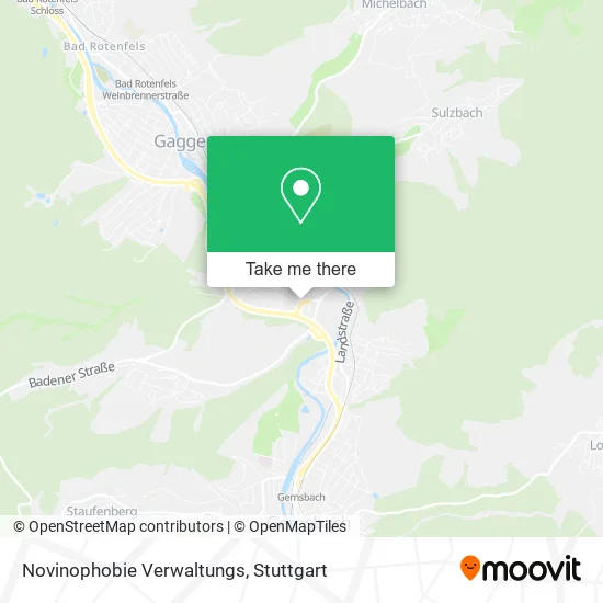 Карта Novinophobie Verwaltungs
