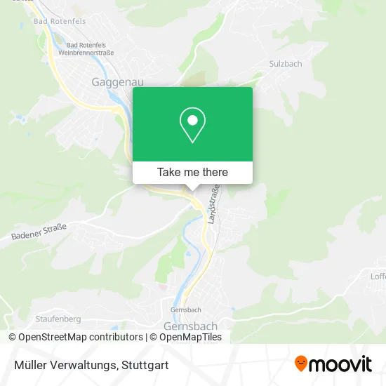 Карта Müller Verwaltungs