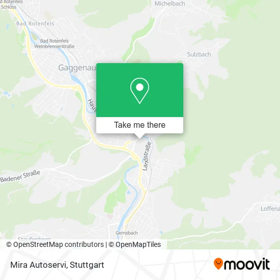 Карта Mira Autoservi