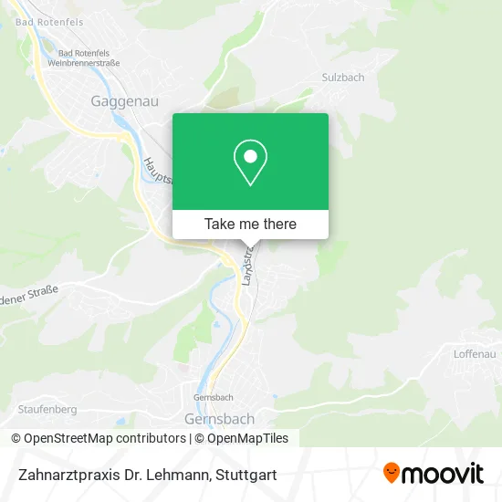 Карта Zahnarztpraxis Dr. Lehmann