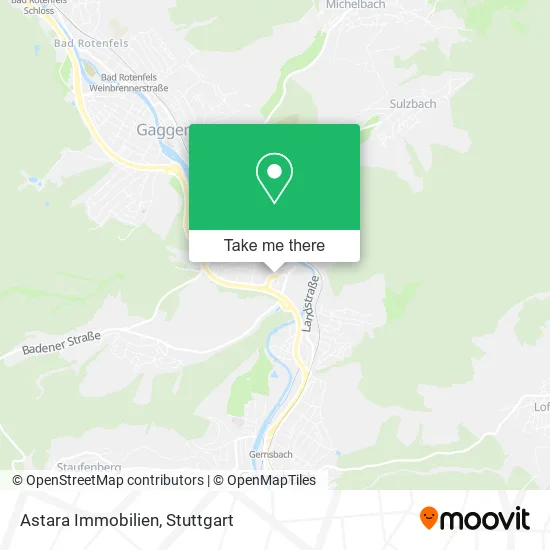 Карта Astara Immobilien