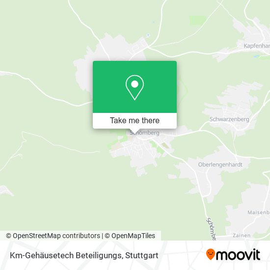 Km-Gehäusetech Beteiligungs map