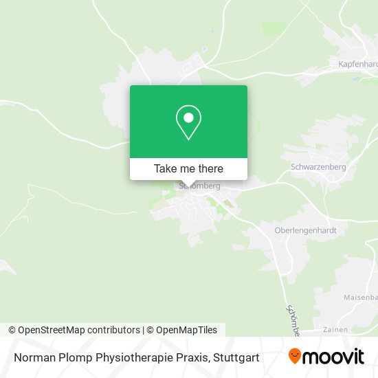 Norman Plomp Physiotherapie Praxis map