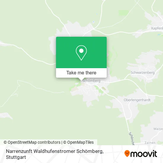 Карта Narrenzunft Waldhufenstromer Schömberg