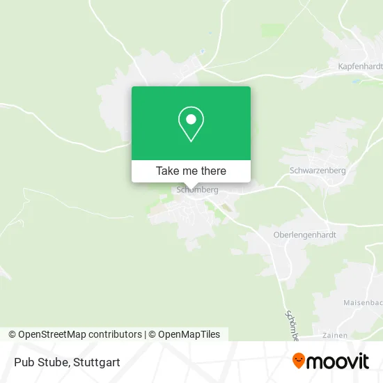 Карта Pub Stube