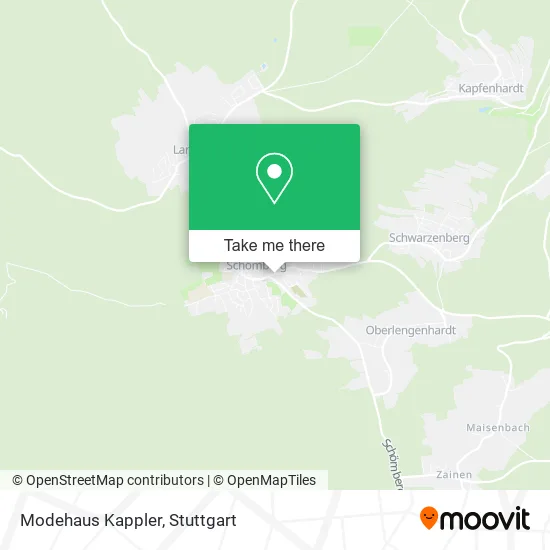 Карта Modehaus Kappler