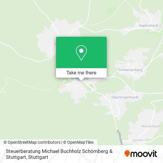 Steuerberatung Michael Buchholz Schömberg & Stuttgart map