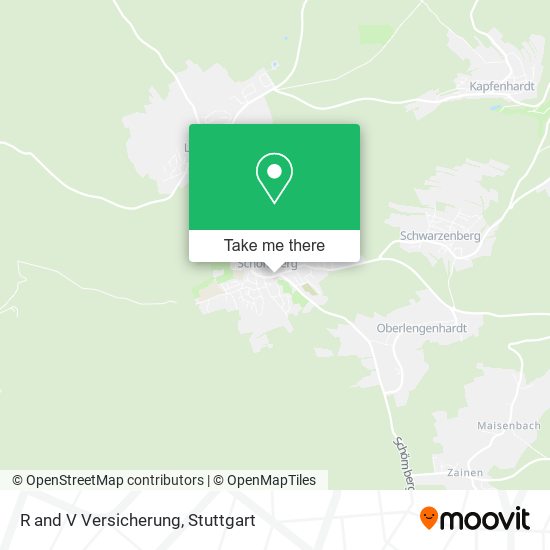 R and V Versicherung map