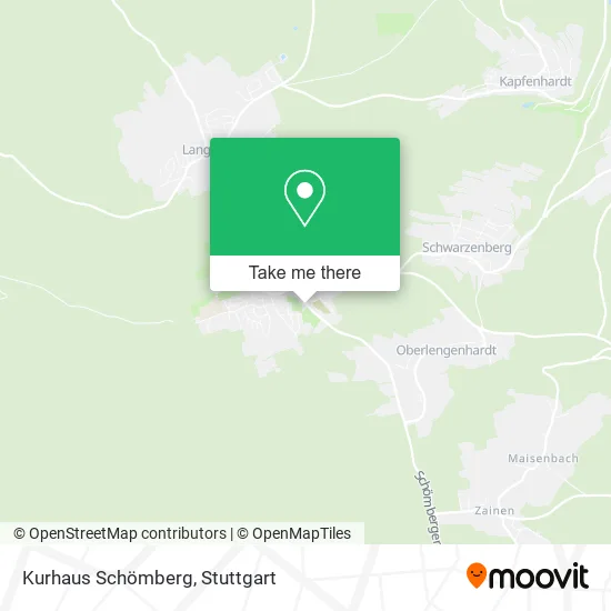 Карта Kurhaus Schömberg