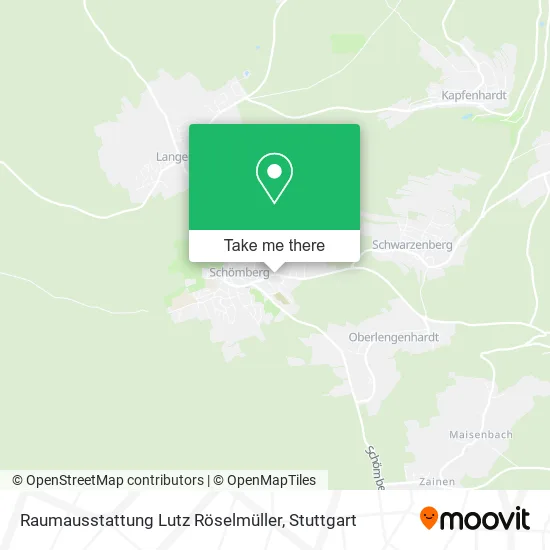 Карта Raumausstattung Lutz Röselmüller