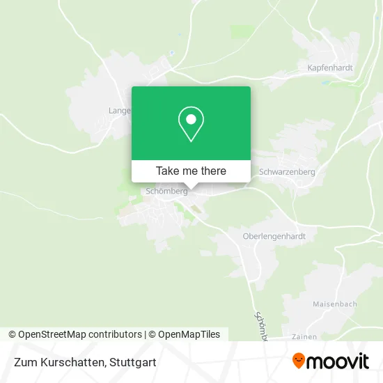 Карта Zum Kurschatten
