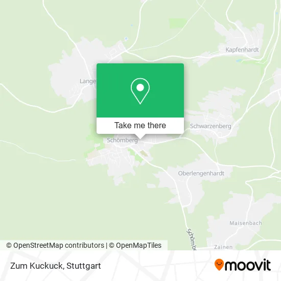 Карта Zum Kuckuck