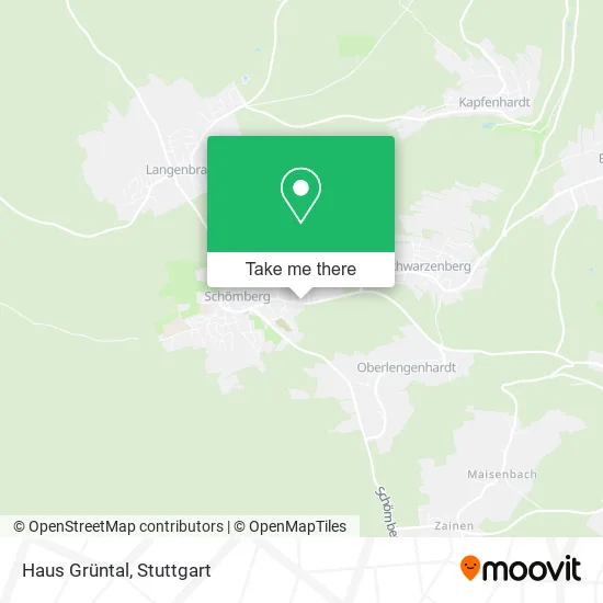 Карта Haus Grüntal