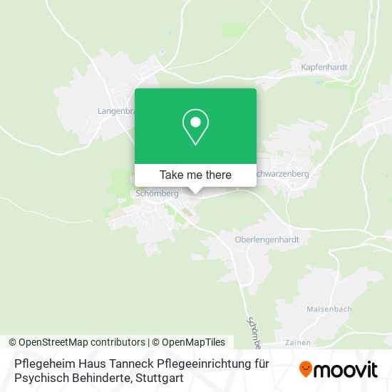 Pflegeheim Haus Tanneck Pflegeeinrichtung für Psychisch Behinderte map