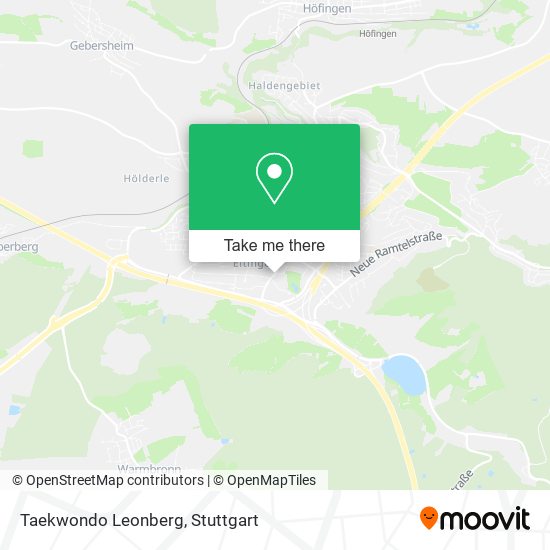 Карта Taekwondo Leonberg