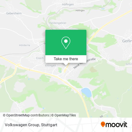 Карта Volkswagen Group