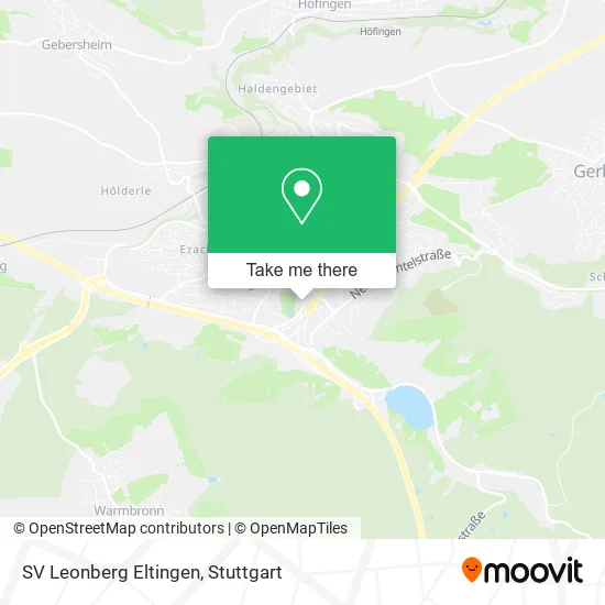 Карта SV Leonberg Eltingen