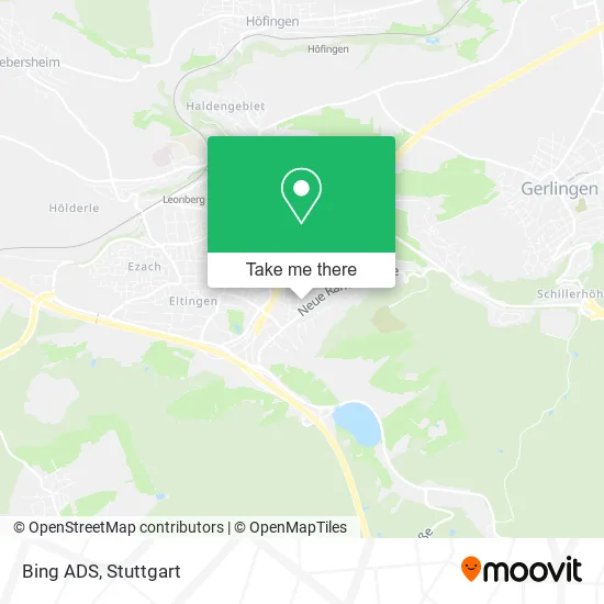 Карта Bing ADS