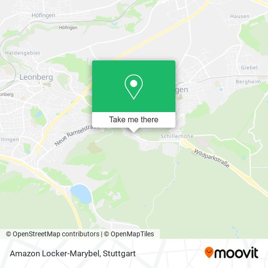 Amazon Locker-Marybel map