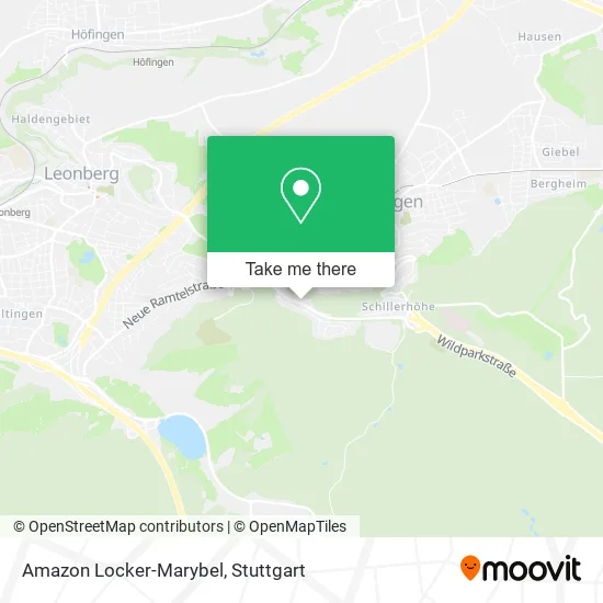 Карта Amazon Locker-Marybel