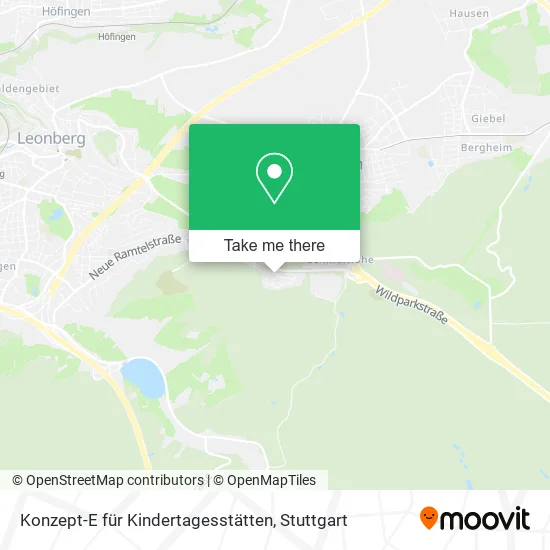 Карта Konzept-E für Kindertagesstätten