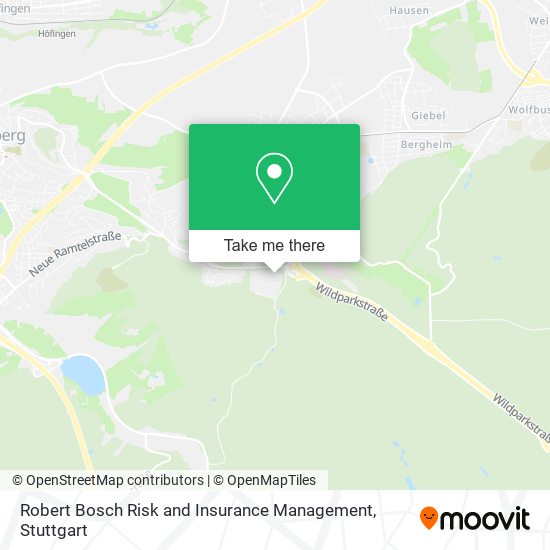 Robert Bosch Risk and Insurance Management map