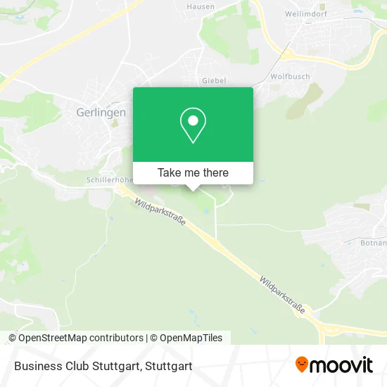 Карта Business Club Stuttgart