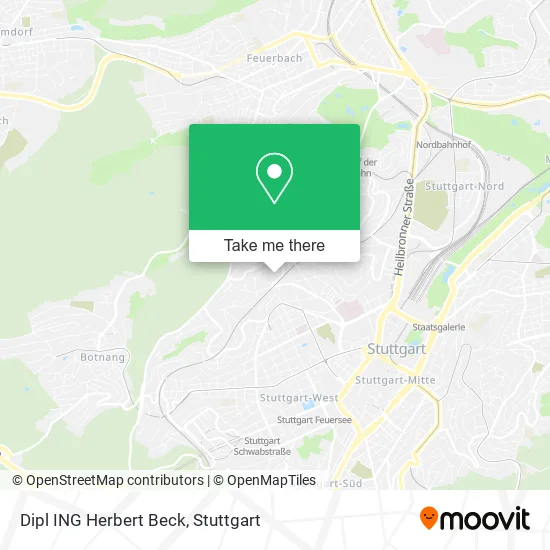 Карта Dipl ING Herbert Beck