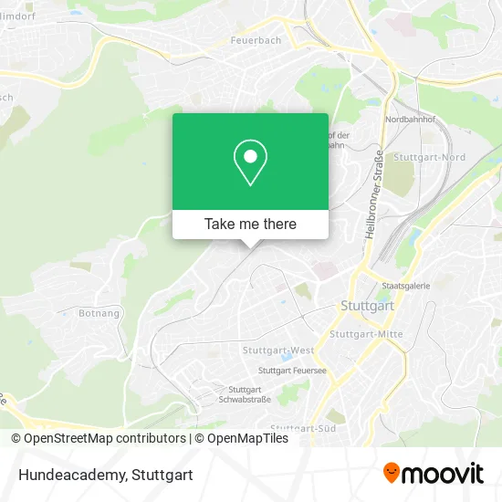 Карта Hundeacademy