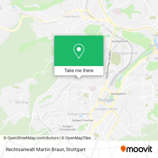 Rechtsanwalt Martin Braun map