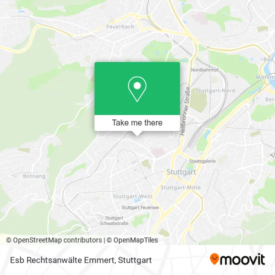 Карта Esb Rechtsanwälte Emmert