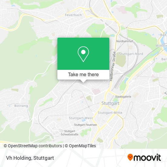 Карта Vh Holding