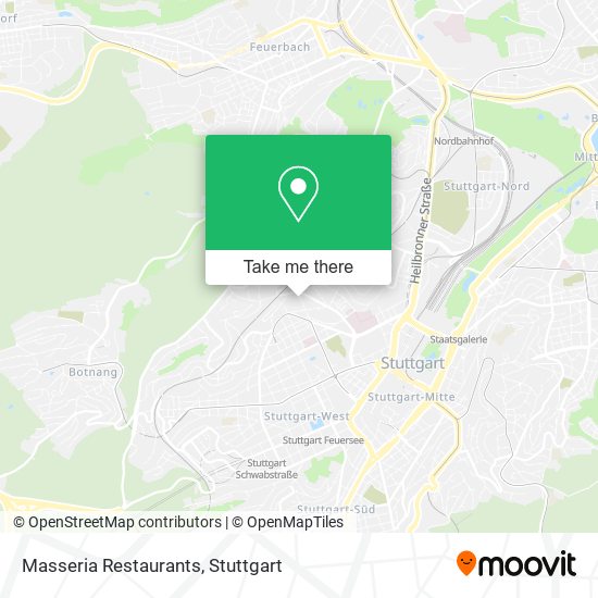 Карта Masseria Restaurants