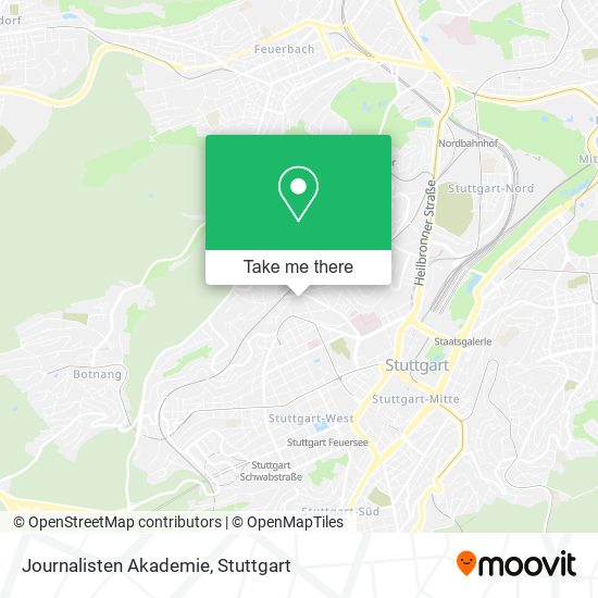 Journalisten Akademie map